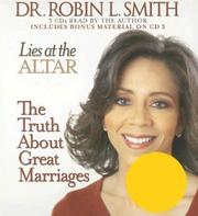 Cover of Lies at the altar by Robin L. Smith