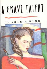 Front cover of A Grave Talent by Laurie R. King