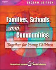 Front cover of Families, schools, and communities by Donna L. Couchenour