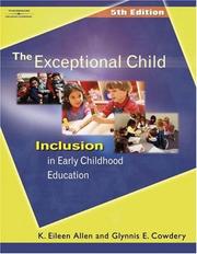 Cover of The exceptional child by K. Eileen Allen