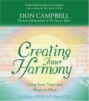 Cover of Creating inner harmony by Campbell, Don G.