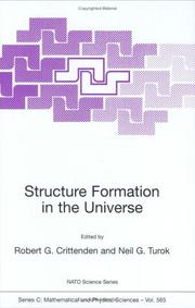 Front cover of Structure formation in the universe by Robert G. Crittenden