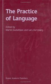 Front cover of The practice of language by Martin Gustafsson