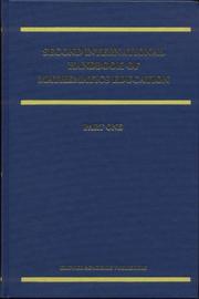 Cover of Second international handbook of mathematics education by Alan J. Bishop