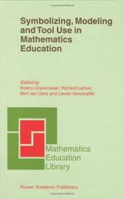 Cover of Symbolizing, modeling and tool use in mathematics education by Lieven Verschaffel