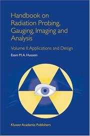 Front cover of Handbook on radiation probing, gauging imaging and analysis by Esam M. A. Hussein