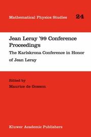 Front cover of Jean Leray '99 Conference Proceedings by Maurice de Gosson