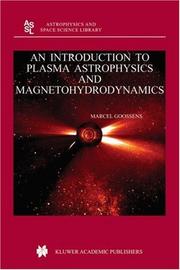 Front cover of An Introduction to Plasma Astrophysics and Magnetohydrodynamics (Astrophysics and Space Science Library) by M. Goossens