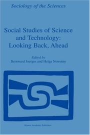 Front cover of Social Studies of Science and Technology by Bernward Joerges