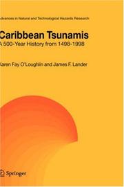 Front cover of Caribbean tsunamis by Karen Fay O'Loughlin