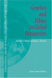 Front cover of Genetics and ethics in global perspective by Dorothy C. Wertz