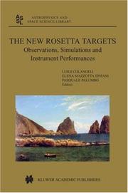 Cover of New Rosetta Targets by Luigi Colangeli