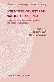 Front cover of Scientific inquiry and nature of science by Norman G. Lederman