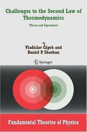 Cover of Challenges to the second law of thermodynamics by Vladislav Capek