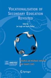 Cover of Vocationalisation of secondary education revisited by Jon Lauglo