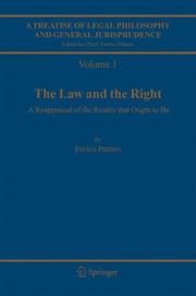 Front cover of A treatise of legal philosophy and general jurisprudence by Enrico Pattaro