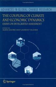 Cover of The coupling of climate and economic dynamics by Alain Haurie