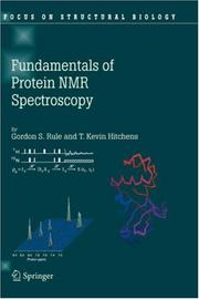 Front cover of Fundamentals of protein NMR spectrosopy by Gordon S. Rule