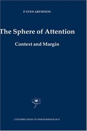 Front cover of The Sphere of Attention by P. Sven Arvidson