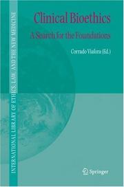 Cover of Clinical Bioethics by Corrado Viafora