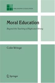 Front cover of Moral Education by Colin Alfred Wringe