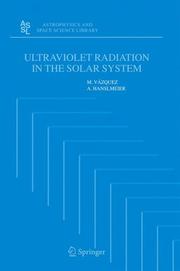 Front cover of Ultraviolet radiation in the solar system by M. Vázquez