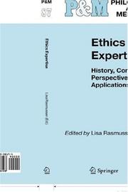 Cover of Ethics Expertise by Lisa Rasmussen