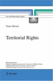 Cover of Territorial Rights (Law and Philosophy Library) by Tamar Meisels