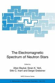 Cover of The Electromagnetic Spectrum of Neutron Stars by Altan Baykal