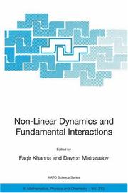 Cover of Non-linear dynamics and fundamental interactions by Faqir Khanna