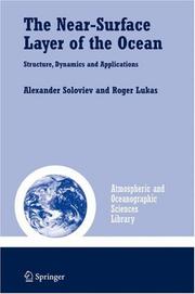 Front cover of The Near-Surface Layer of the Ocean by Alexander Soloviev