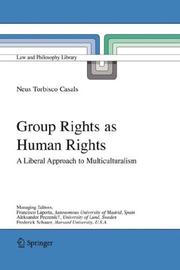 Front cover of Group Rights as Human Rights by Neus Torbisco Casals