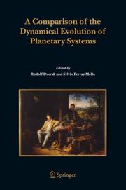 Front cover of A comparison of the dynamical evolution of planetary systems by Rudolf Dvorak