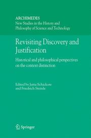 Cover of Revisiting discovery and justification by Jutta Schickore