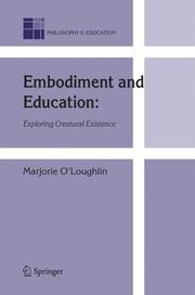 Front cover of Embodiment and Education: by Marjorie O'Loughlin
