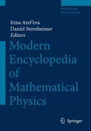 Front cover of Modern Encyclopedia of Mathematical Physics by Unknown