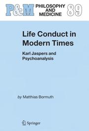 Front cover of Life Conduct in Modern Times by Matthias Bormuth