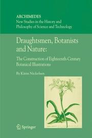 Front cover of Draughtsmen, Botanists and Nature: by Kärin Nickelsen