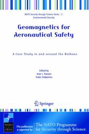 Front cover of Geomagnetics for aeronautical safety by Jean L. Rasson