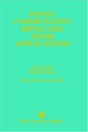 Cover of Finite commutative rings and their applications by Gilberto Bini