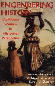 Front cover of Engendering history by Verene Shepherd