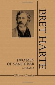Cover of Two Men of Sandy Bar by Bret Harte