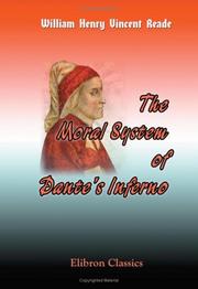 Front cover of The moral system of Dante's Inferno by William Henry Vincent Reade