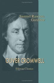 Cover of Oliver Cromwell by Gardiner, Samuel Rawson