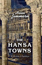 Cover of The Hansa towns by Helen Zimmern