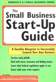 Cover of The small business start-up guide by Hal Root