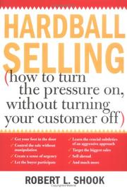 Cover of Hardball Selling by Robert L. Shook