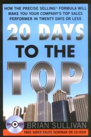 Cover of 20 days to the top by Brian Sullivan