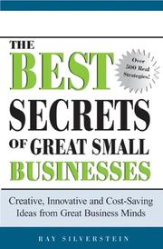 Front cover of "Best Secrets of Great Small Businesses by Ray Silverstein