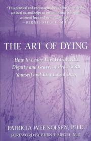 Front cover of The Art of Dying by Patricia Weenolsen